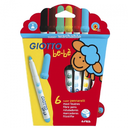 Giotto be-be set of 6 markers