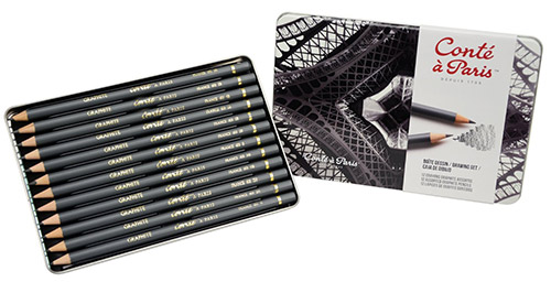 Conte a Paris drawing set zestaw 12 ołówków