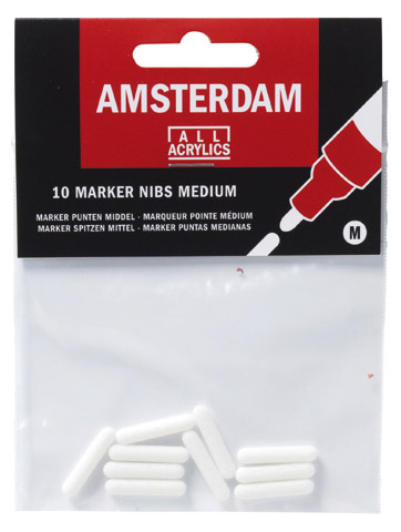 10 wkładów do markerów Amsterdam medium