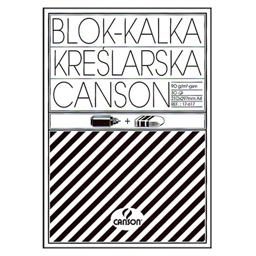 Blok Canson kalki kreślarskiej 90-95g