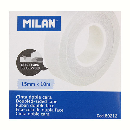Double Side Tape 15mm x 10m Milan