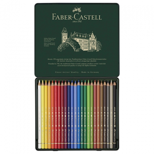 Faber-Castell polychromos set of 24 crayons