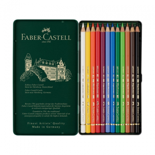 Faber-Castell polychromos zestaw 12 kredek