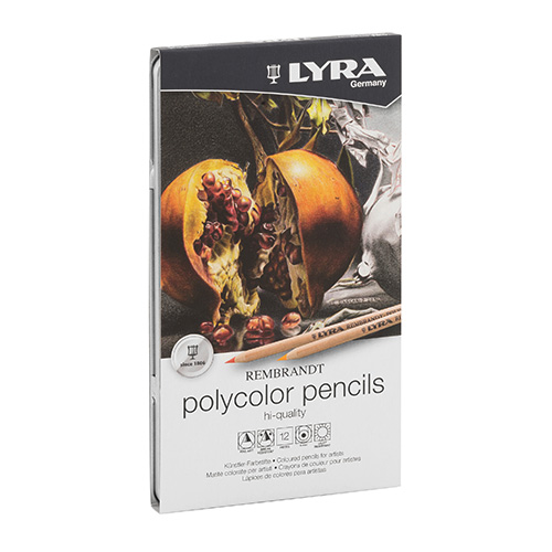 Lyra rembrandt polycolor zestaw 12 kredek metal opak