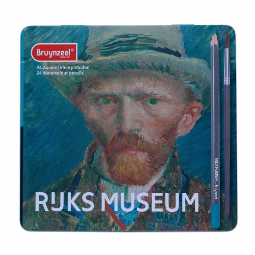 Bruynzeel museum van gogh autoportret zestaw 24 akwarelowych kredek
