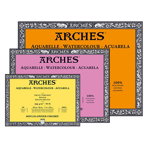 Arches watercolor block 300g 20 sheets