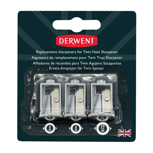 Replacement  sharpeners for the Derwent electric pencil sharpene