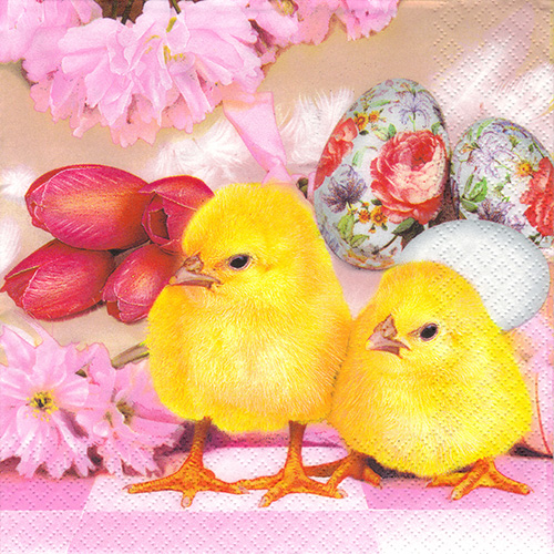Decoupage Easter Napkin 32-SLWL 008501