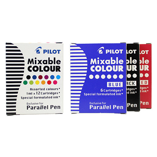 Pilot cartridges for the pen parallel pen