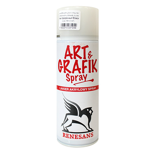 Renesans art&graphics spray acrylic lacquer gloss 400ml