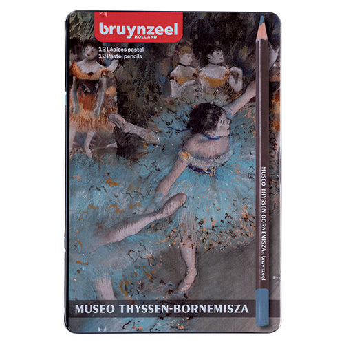 Bruynzeel museo thyssen-bornemisza 12 pasteli w kredce