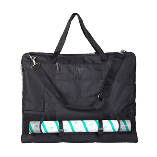 Clairefontaine płócienna torba-plecak portfolio czarna 60 x 70cm