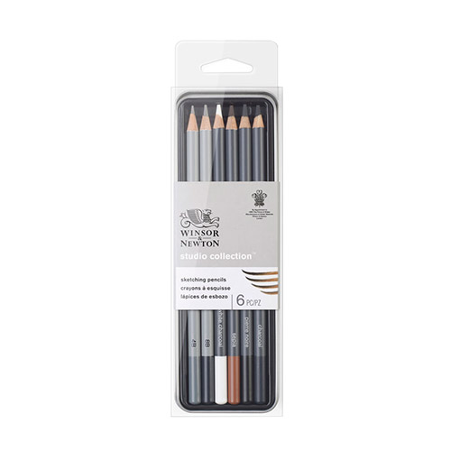 Winsor & Newton studio collection sketching set of 6 pieces