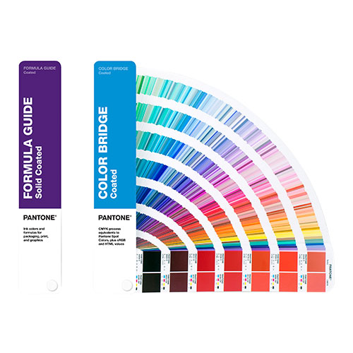 Pantone coated combo color samples