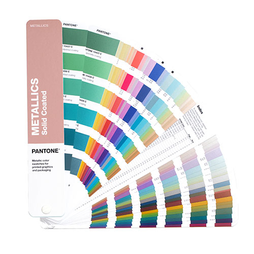 Pantone metallics guide wzorniki kolorów