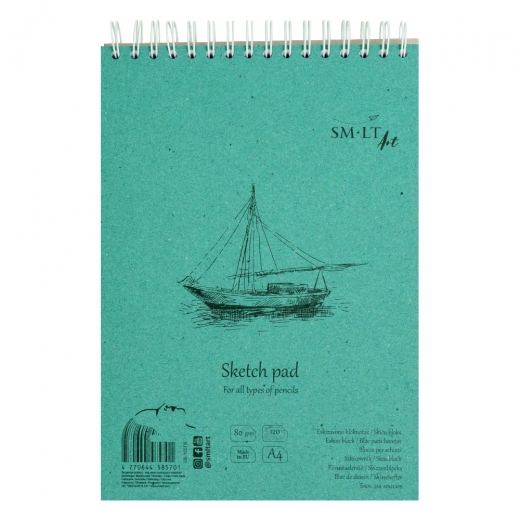 Sketchbook SM-LT art sketch pad sail A4 80g 120ark spital