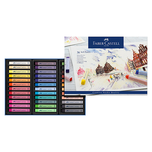 Faber-Castell creativo studio 36 dry pastels in a stick
