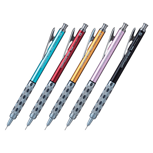 Pentel ołówek automatyczny graphgear 1000 metal color