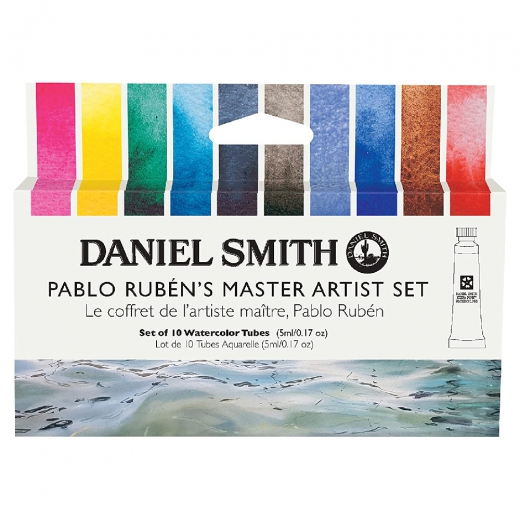 Daniel Smith pablo rubens master artist watercolor 10x5ml tube
