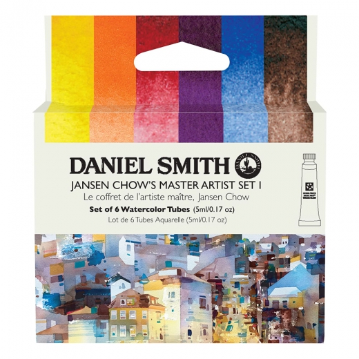 Daniel Smith Jansen Chows master artist set I akwarela 6x5ml