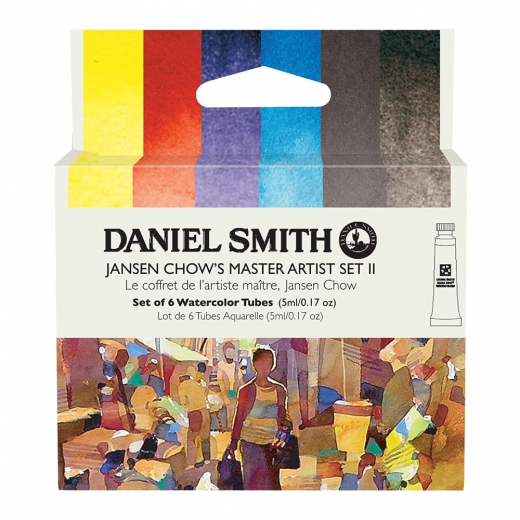 Daniel Smith Jansen Chows master artist set II akwarela 6x5ml