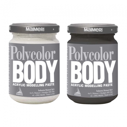 Maimeri polycolor body pasty strukturalne akrylowe 140ml