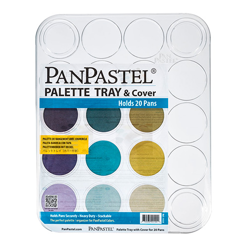 PanPastel palette with a cover in 20 colors