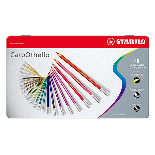 Stabilo carbothello set of 48 dry pastels crayon