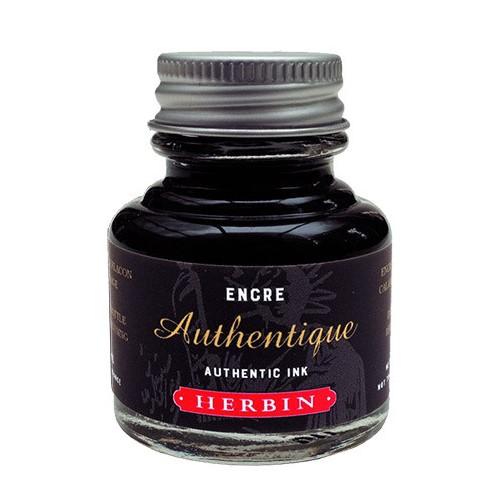 Herbin authentic tusz czarny 30 ml