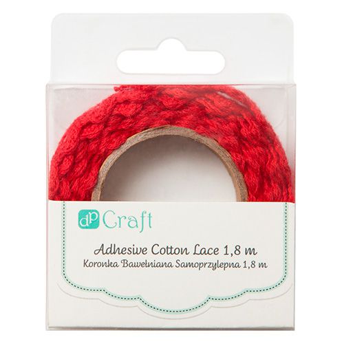 DP Craft Self-adhesive cotton lace 1.8m