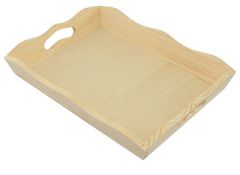 Big wave wooden tray