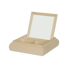 Wooden square dressing table