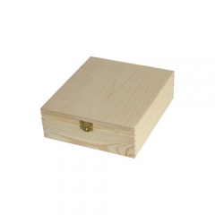 Wooden tea box with 9 chambers