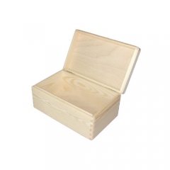 Drewniane pudełko prostokątne
