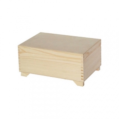 Drewniany kufer 30x20 cm 1 wkładka