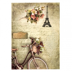 Rice decoupage paper A4 ITD R498