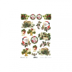 Rice decoupage paper A4 ITD R605
