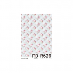 Papier ryżowy do decoupage A4 ITD R626 róże