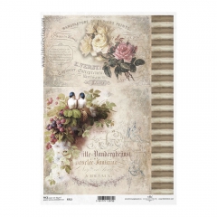 Rice decoupage paper A4 ITD R713