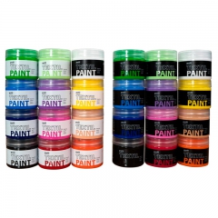 Profile textil paint grazes a set of paints for dark and light fabrics 24x50ml