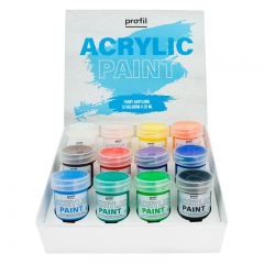Profil acrylic paint zestaw farb akrylowych 12x25ml