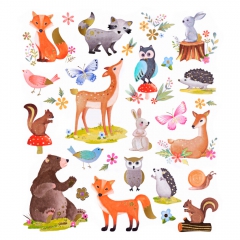 DP Craft forest animals stickers 28 pieces