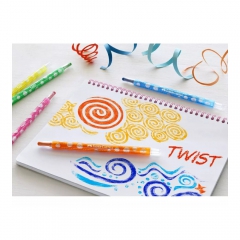 Faber-Castell set of 12 twist wax crayons