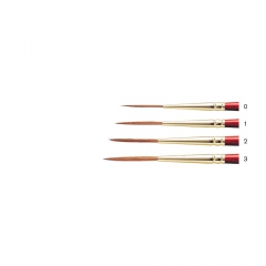 Winsor & Newton brushes scepter gold II s.303 round short handle long sable hair + synthetic