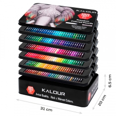 Kalour premium colored pencils expert zestaw 180 kredek artystycznych