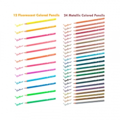 Kalor premium colored pencils expert soft touch set of 240 artistic crayons