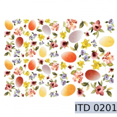 Decoupage paper Easter eggs and chickens 996-0201 / A3