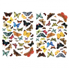 Decoupage paper A3 ITD 0337 butterflies