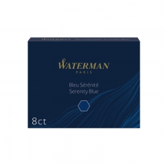 Waterman naboje do piór wiecznych serenity blue 8 sztuk