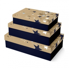 Clairefontaine multiple stars zestaw pudełek prezentowych 3szt